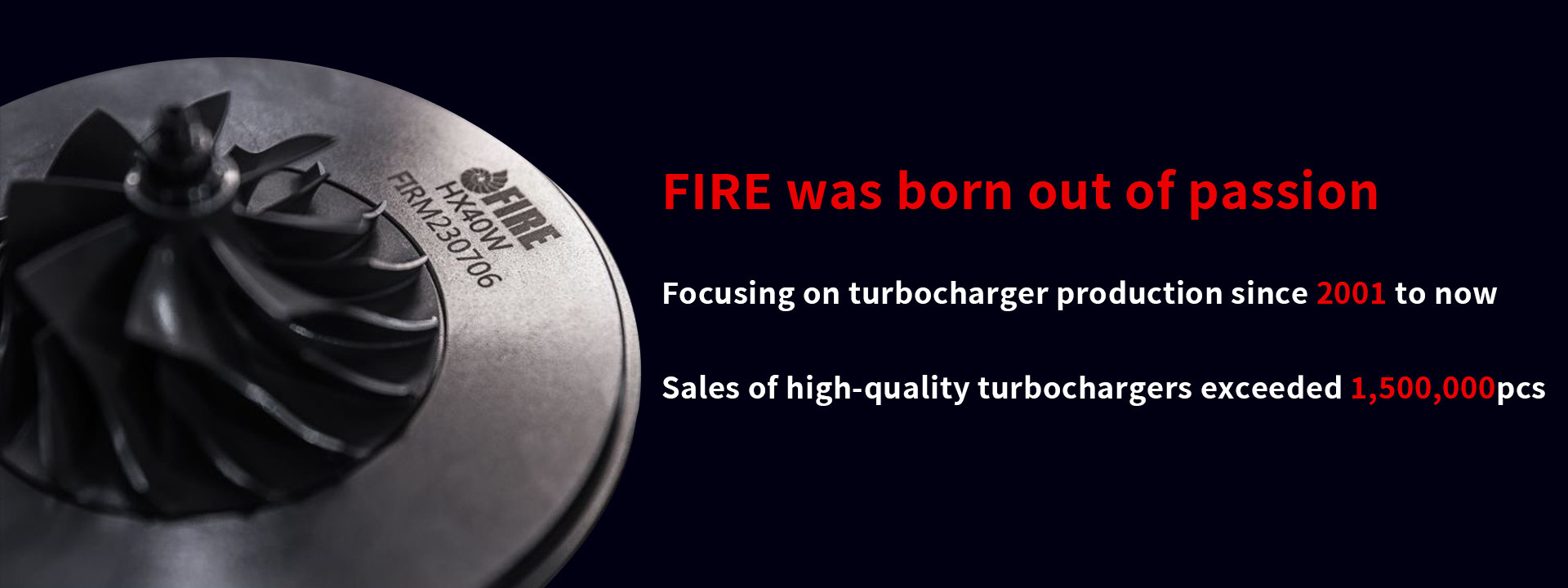 kualitas Turbocharger pabrik